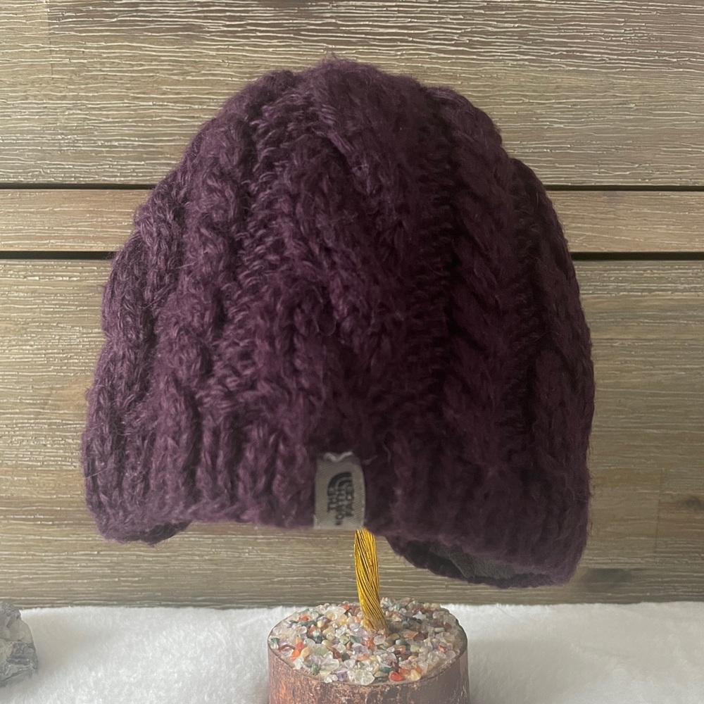 North face cable knit hat
